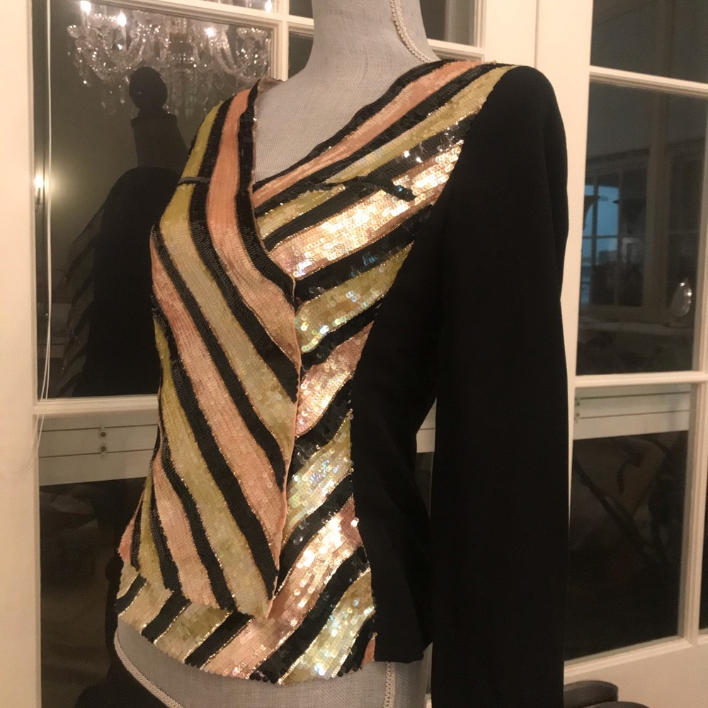 Chanel sequin top